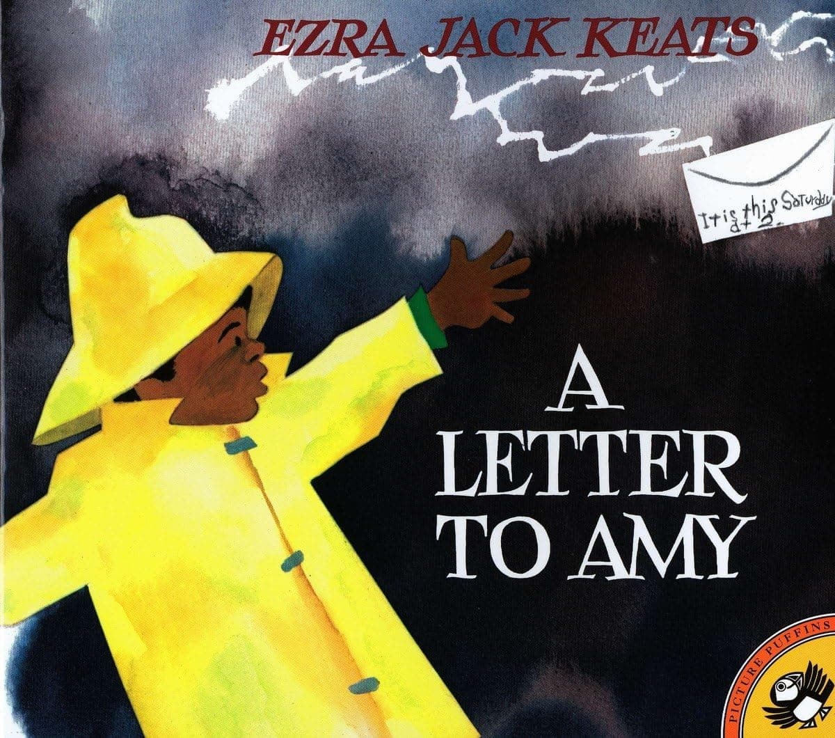 A Letter to Amy book cover by Ezra Jack Keats