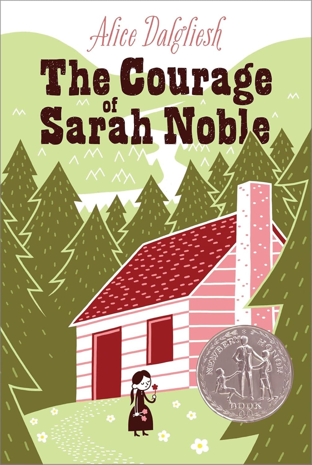 The Courage of Sarah Noble book cover by Alice Dalgliesh
