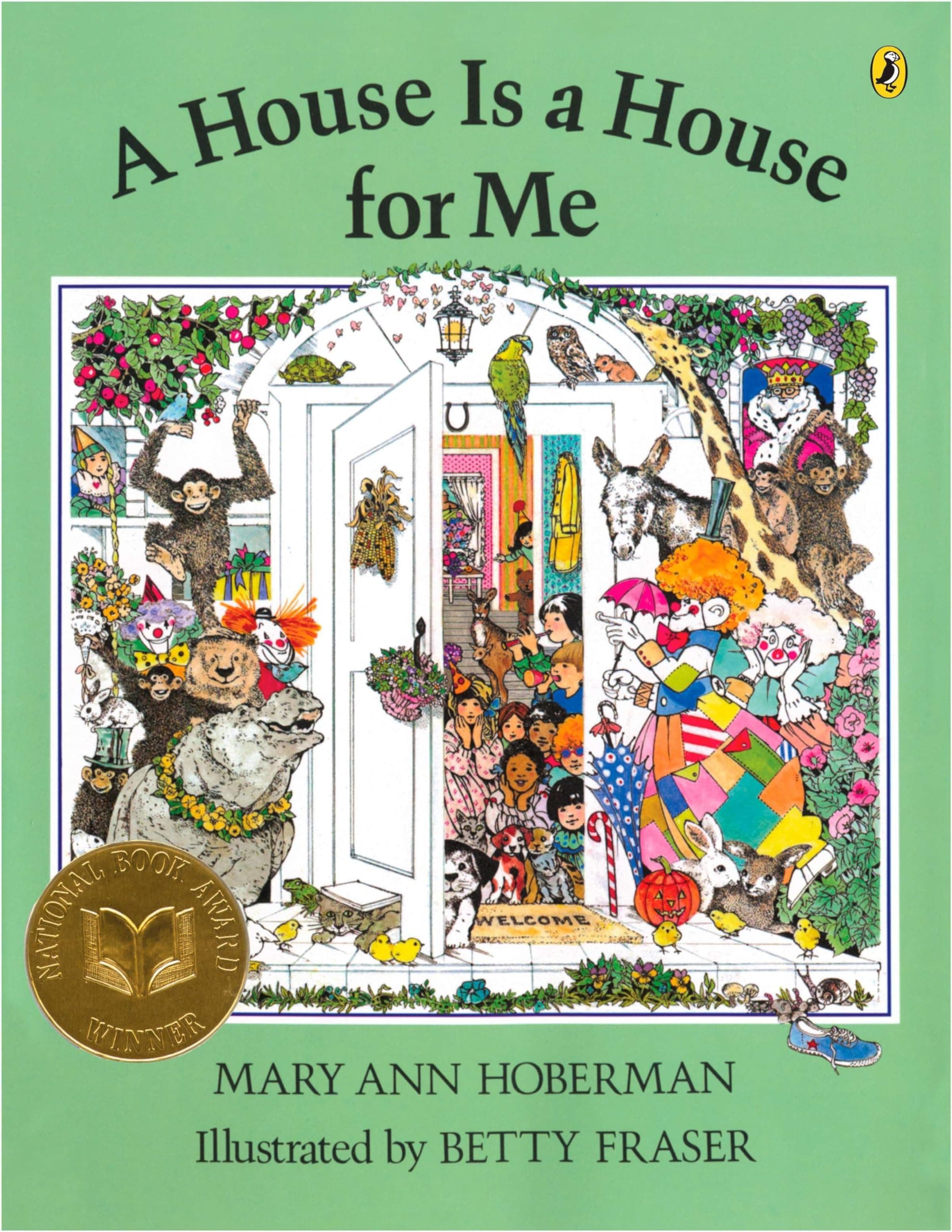 A House is a House for Me book cover by Mary Ann Hoberman