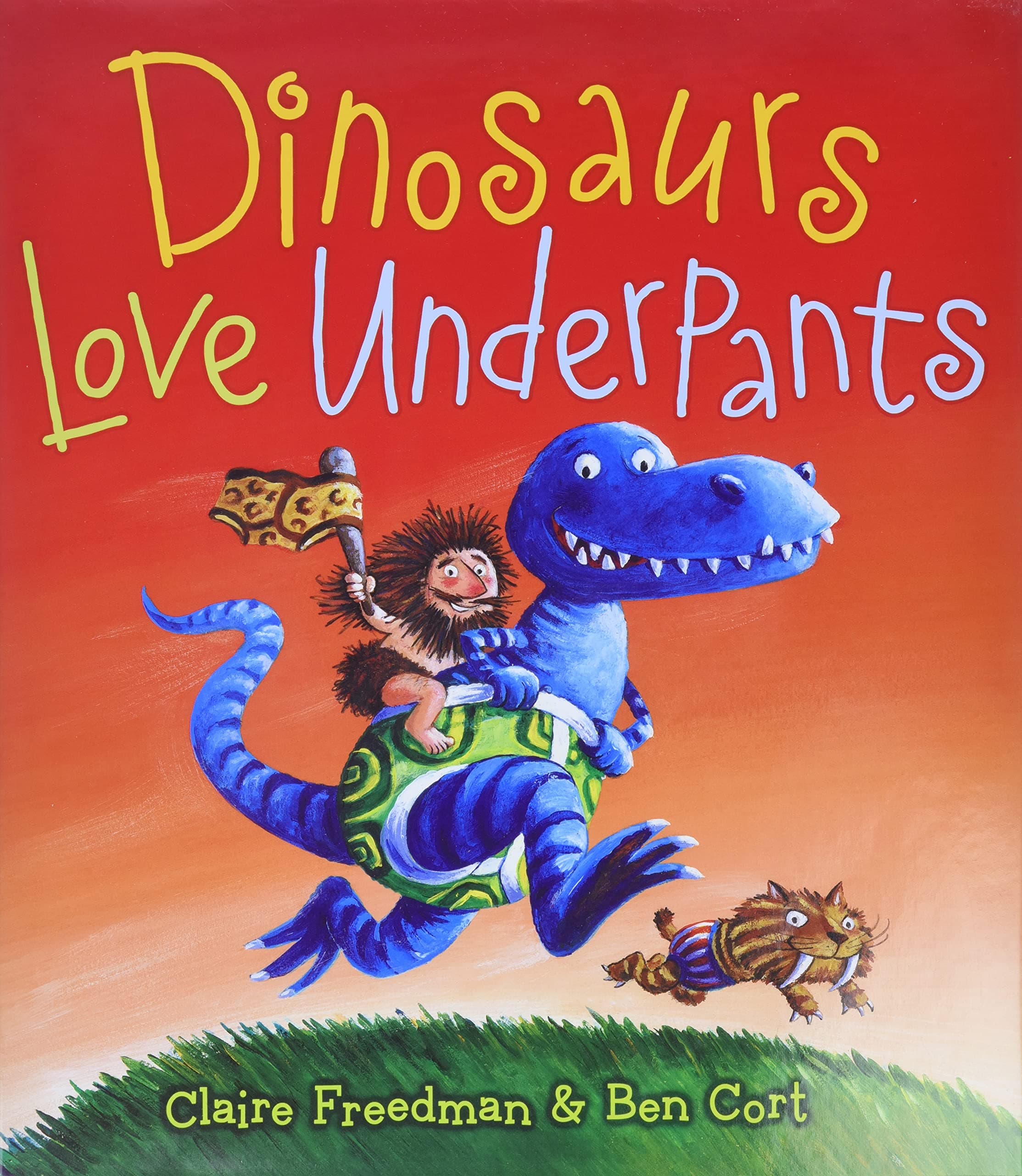 Book cover: Dinosaurs Love Underpants by Claire Freedman