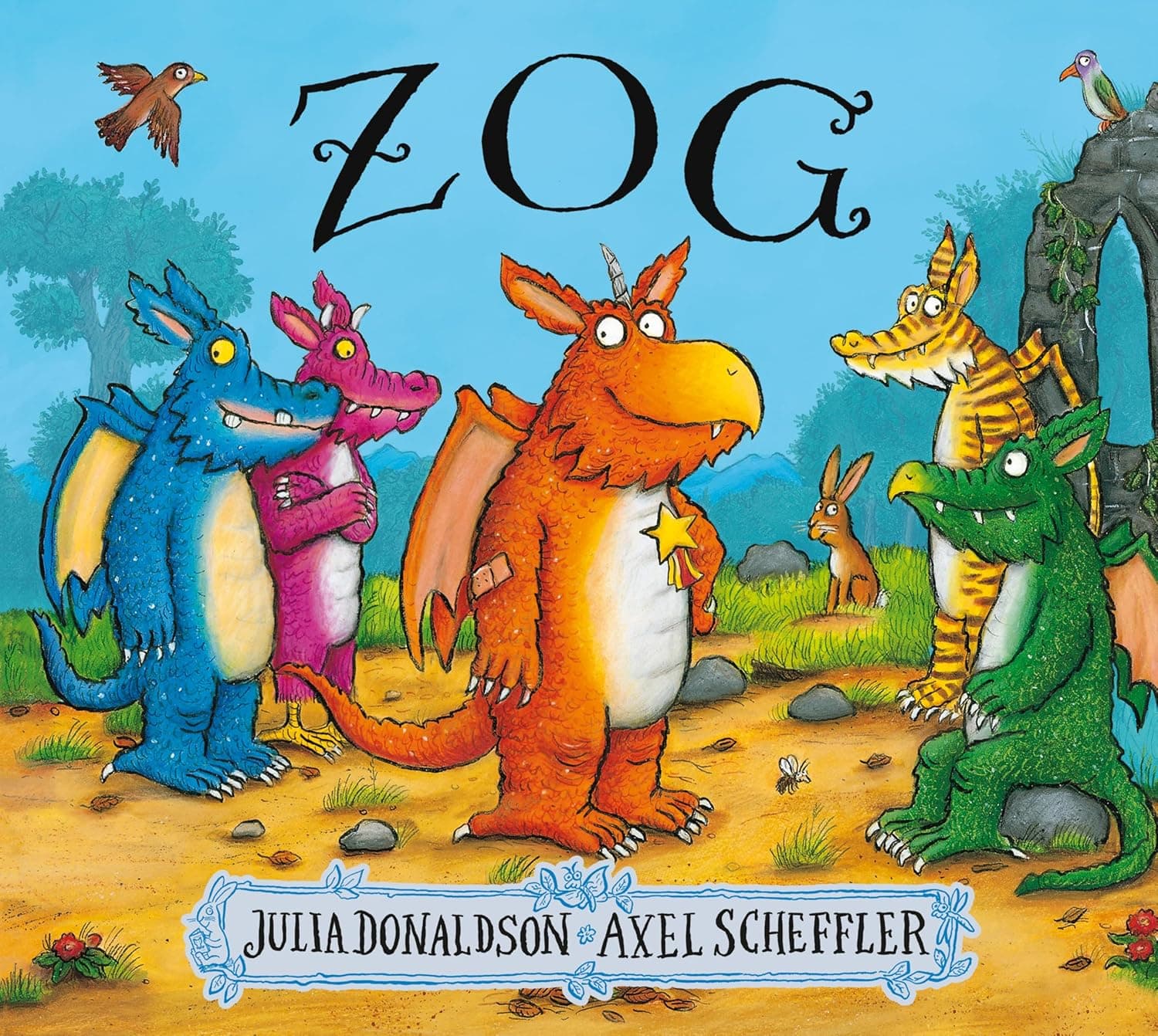 Zog book cover by Julia Donaldson