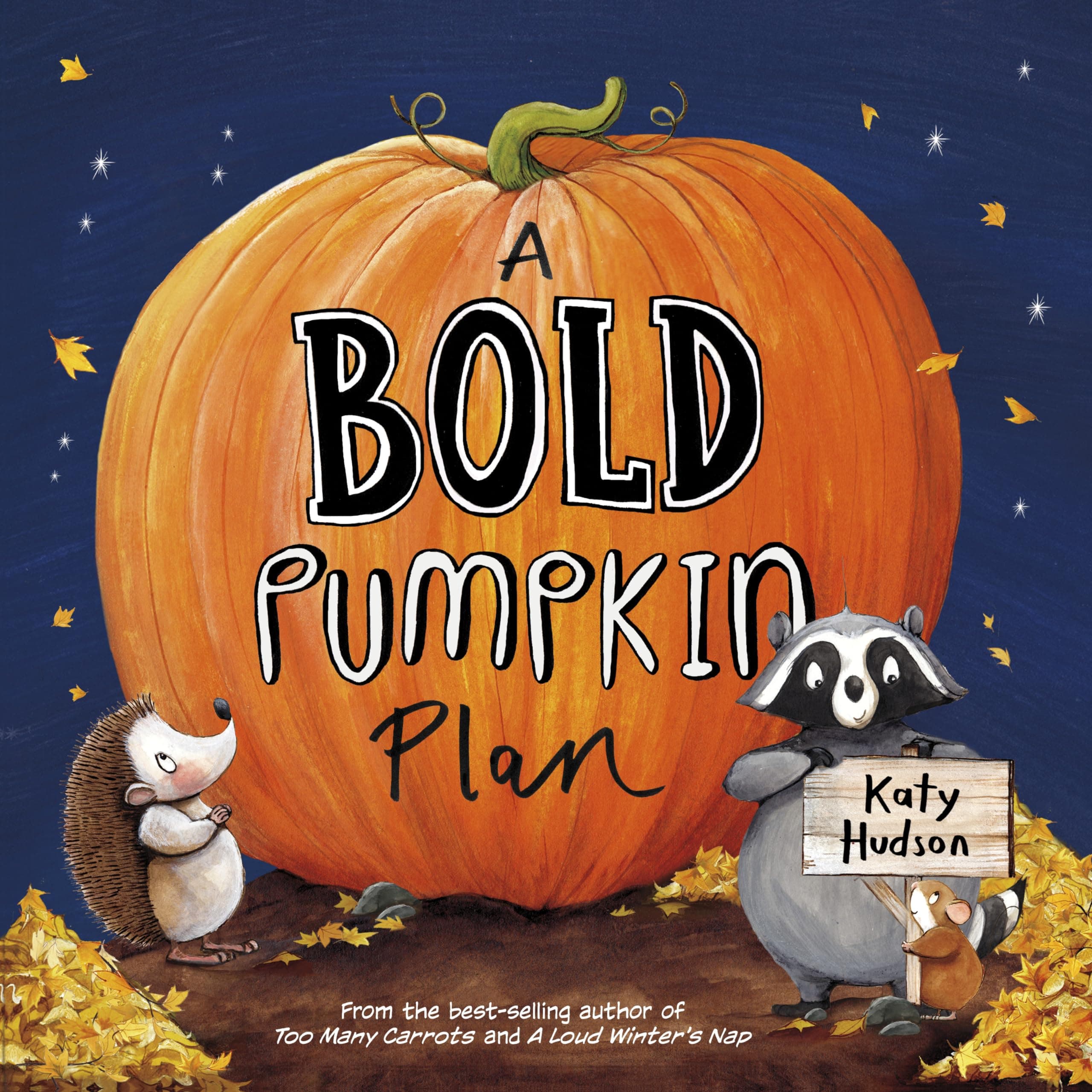 A Bold Pumpkin Plan book cover by Katy Hudson
